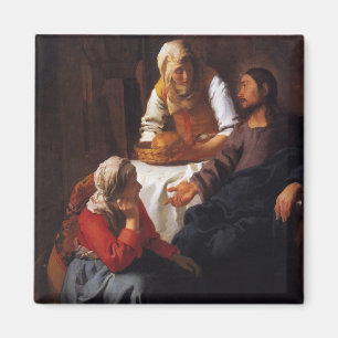 Aimant Le Christ dans la Chambre de Mary et de Martha