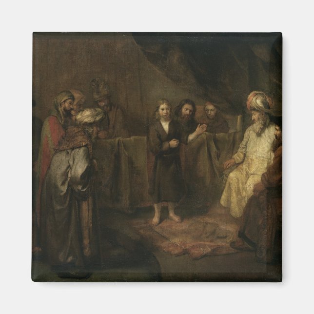 Aimant Le Christ Enfant dans le Temple (Devant)