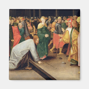 Aimant Le Christ et l'adultère rentré par femmes, 1628