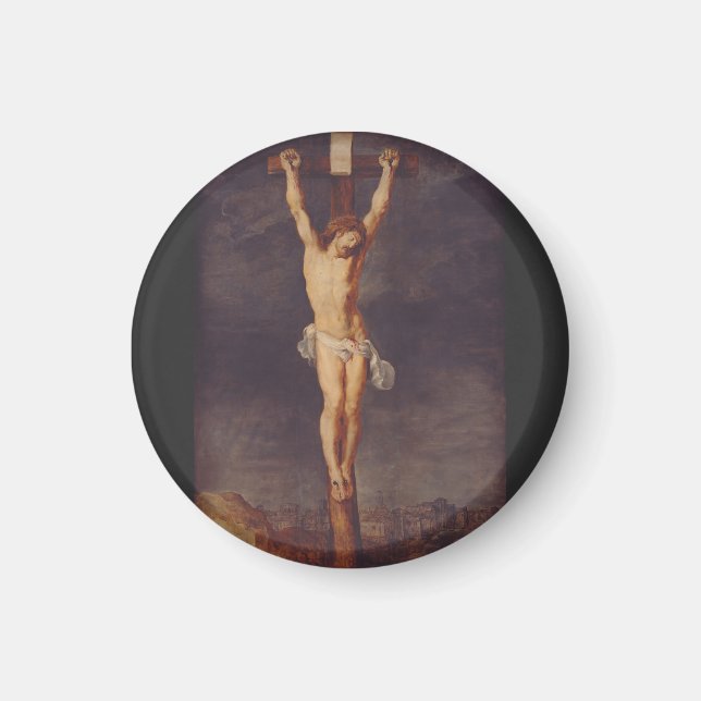 Aimant Le Christ mort sur la croix par Pierre Paul Rubens (Devant)