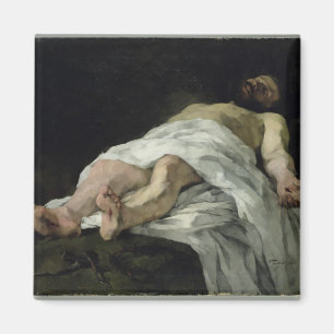 Aimant Le Christ pris vers le bas de la croix, 1874