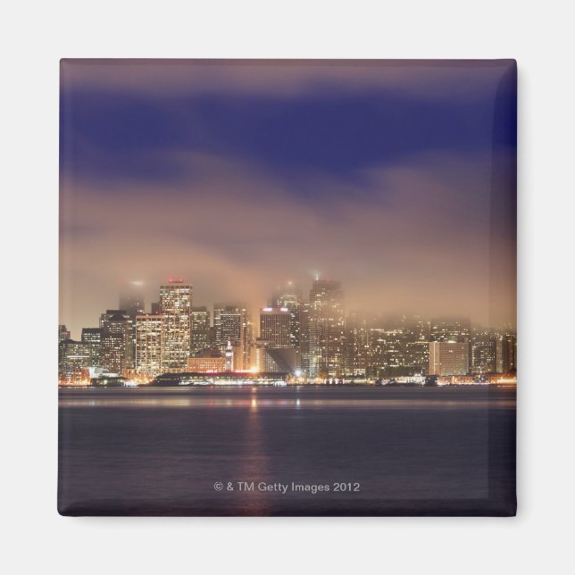 Aimant Le ciel de San Francisco est couvert de brouillard (Devant)