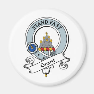 Aimant Le clan de Grant Badge