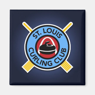 Aimant Le club de curling de St Louis