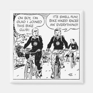 Aimant le club de vélo