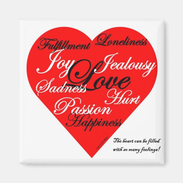 Aimant Le coeur (Devant)