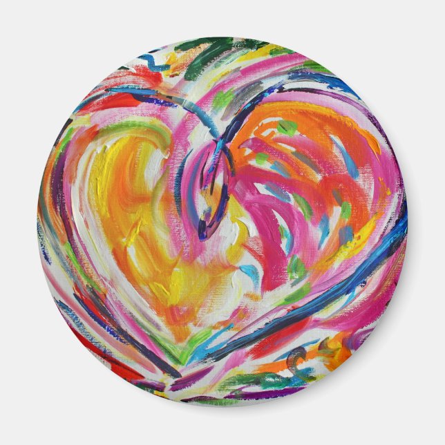 Aimant Le coeur de la joie (Devant)