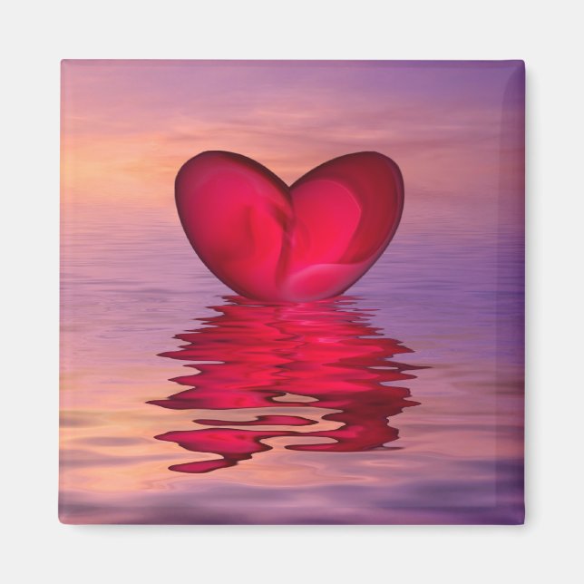Aimant Le coeur de l'océan (Devant)