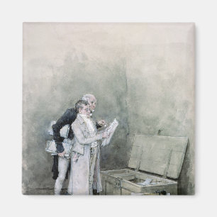 Aimant Le coffre de contrat