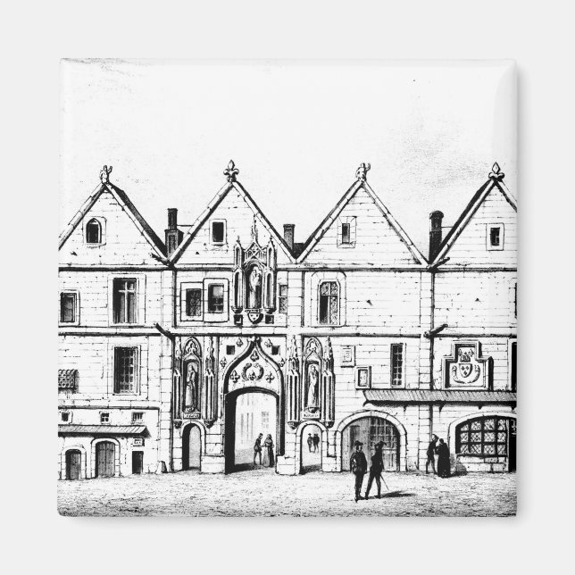 Aimant Le Collège de Navarre en 1440 (Devant)