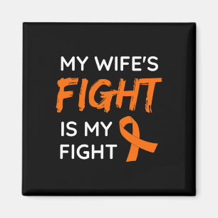 Aimant Le combat de ma femme est mon combat Sensibilisati