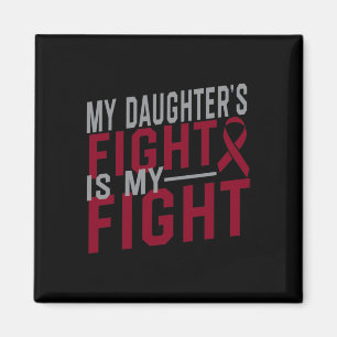 Aimant Le combat de ma fille est mon combat Anémie de la