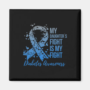 Aimant Le combat de ma fille est mon combat soutien Diabè