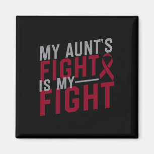 Aimant Le combat de ma tante est mon combat Anémie de la