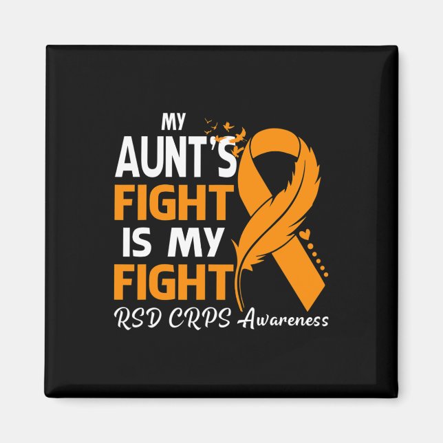 Aimant Le combat de ma tante est mon combat Rsd Crps sens (Devant)
