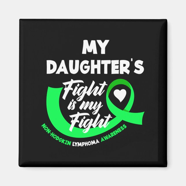 Aimant Le Combat de Mes Filles Est Mon Combat Contre le L (Devant)