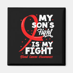 Aimant Le combat de mon fils est ma lutte contre le cance
