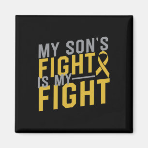 Aimant Le combat de mon fils est mon combat contre le can