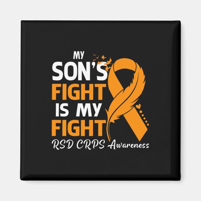 Aimant Le combat de mon fils est mon combat Rsd Crps Feat (Devant)