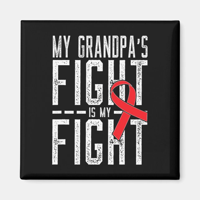 Aimant Le combat de mon grand-père est mon combat Sensibi (Devant)