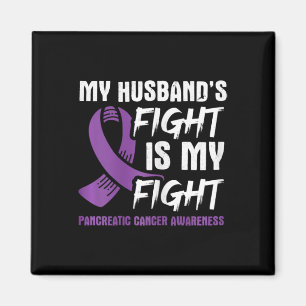 Aimant Le combat de mon mari est mon combat cancer du pan