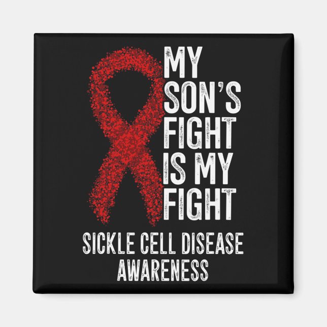 Aimant Le combat de Scd Mon Fils est ma lutte contre la m (Devant)