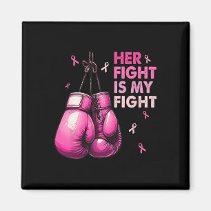 Aimant Le combat est mon combat Boxe Gants de la boxe du