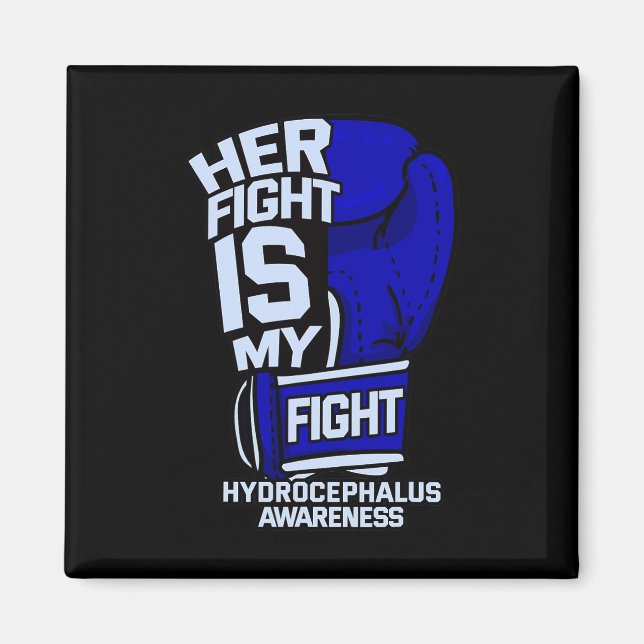 Aimant Le combat est mon combat contre l'hydrocéphalie (Devant)