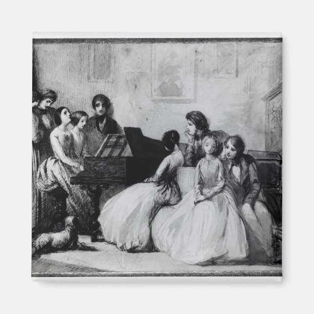 Aimant Le Concert De La Salle De Dessin (Devant)