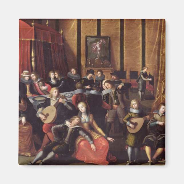 Aimant Le Concert espagnol ou, Le Repos Gallant (Devant)