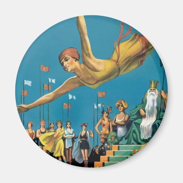 Aimant Le concours de la ville d'Atlantique (Devant)