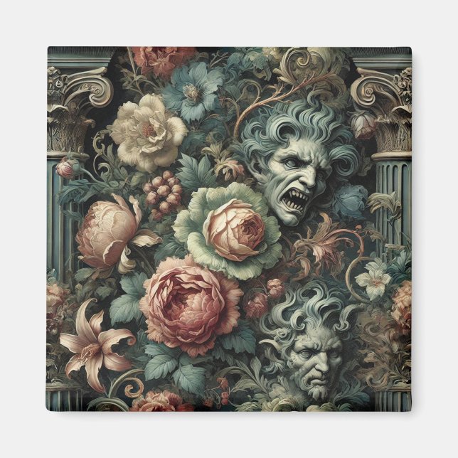 Aimant ⚰️ Le Conseil du chagrin - Gothique victorien (Devant)