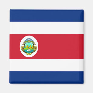 Aimant Le Costa Rica - drapeau national de Rican de côte