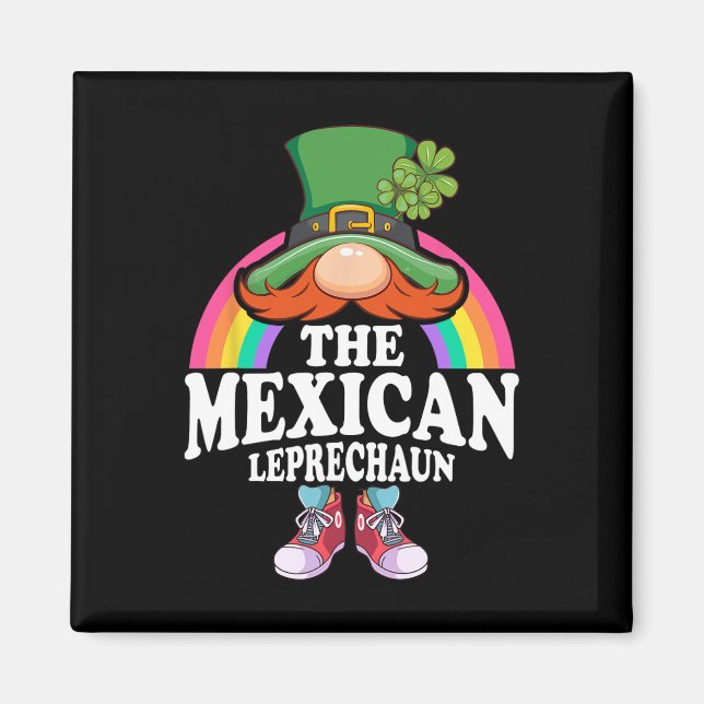 Aimant Le costume de la fête de la Saint-Patrick de Lepre (Devant)