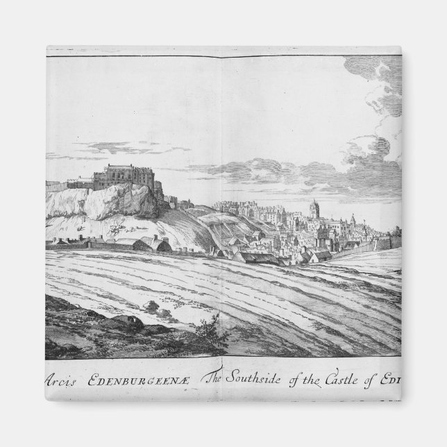 Aimant Le côté sud du château d'Édimbourg (Devant)