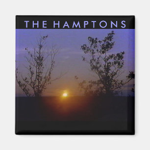 Aimant Le coucher de soleil des Hamptons