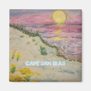 Aimant Le coucher de soleil du Cap San Blas