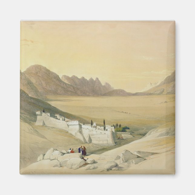 Aimant Le couvent de Sainte Catherine, Mont Sinaï (Devant)