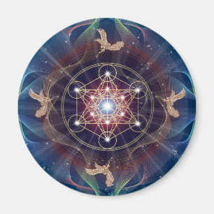 Aimant Le cube de Metatron - Merkabah