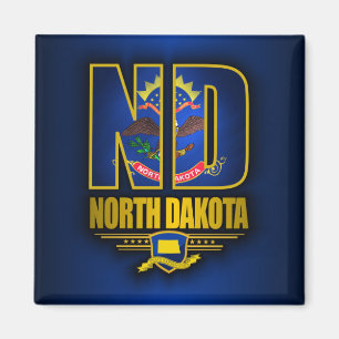 Aimant Le Dakota du Nord (ND)