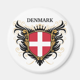 Aimant Le Danemark [personnalisez]