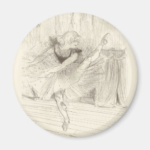 Aimant Le danseur classique, Toulouse-Lautrec