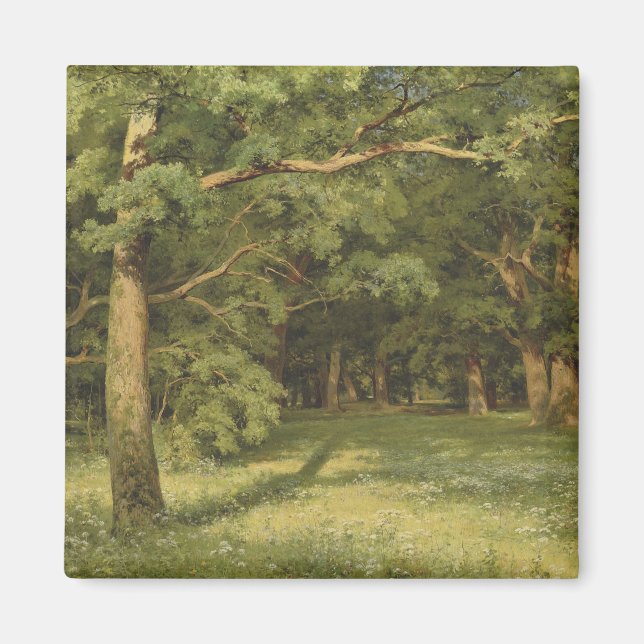 Aimant Le défrichage (paysage boisé) (Devant)