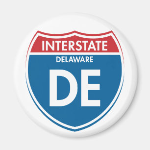 Aimant Le Delaware d'un état à un autre De
