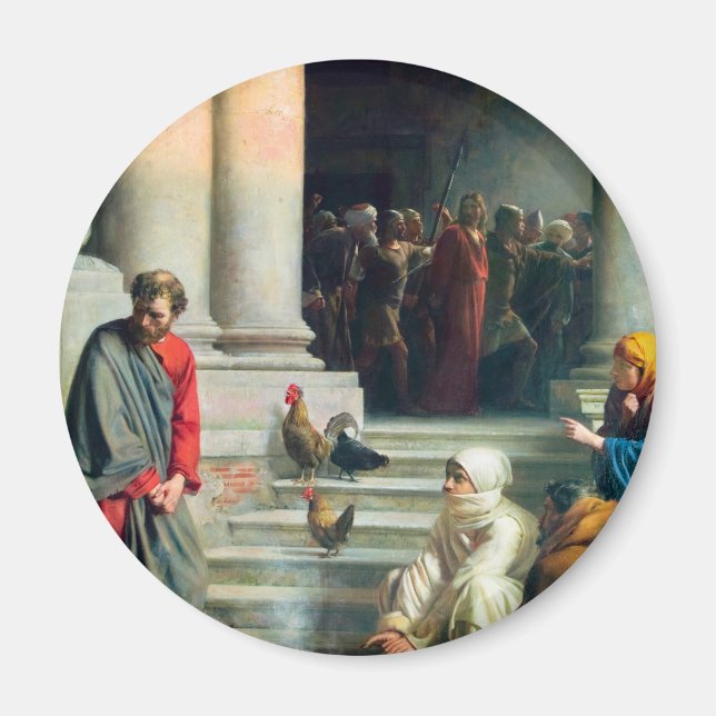 Aimant Le déni de Pierre par Carl Bloch (Devant)