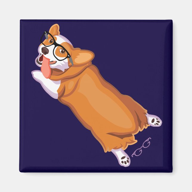 Aimant Le déploiement de Corgi (Devant)
