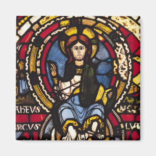 Aimant Le dernier jugement, coordonnée du Christ