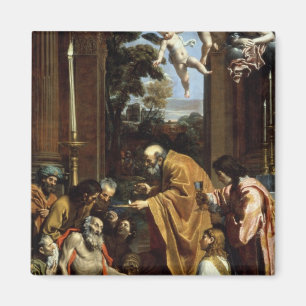 Aimant Le dernier sacrement de St Jerome, 1614