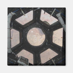 Aimant Le désert du Sahara visible par les fenêtres