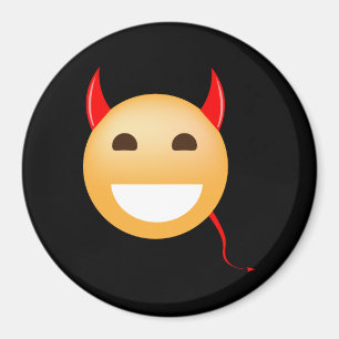 Aimant Le diable de Little Emoji